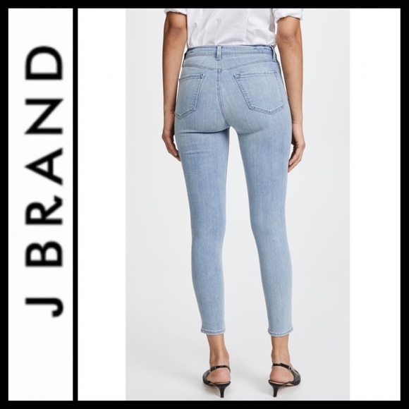⭐️HP⭐️NWT J BRAND Alana Cropped High-Rise Skinny - Picture 2 of 11